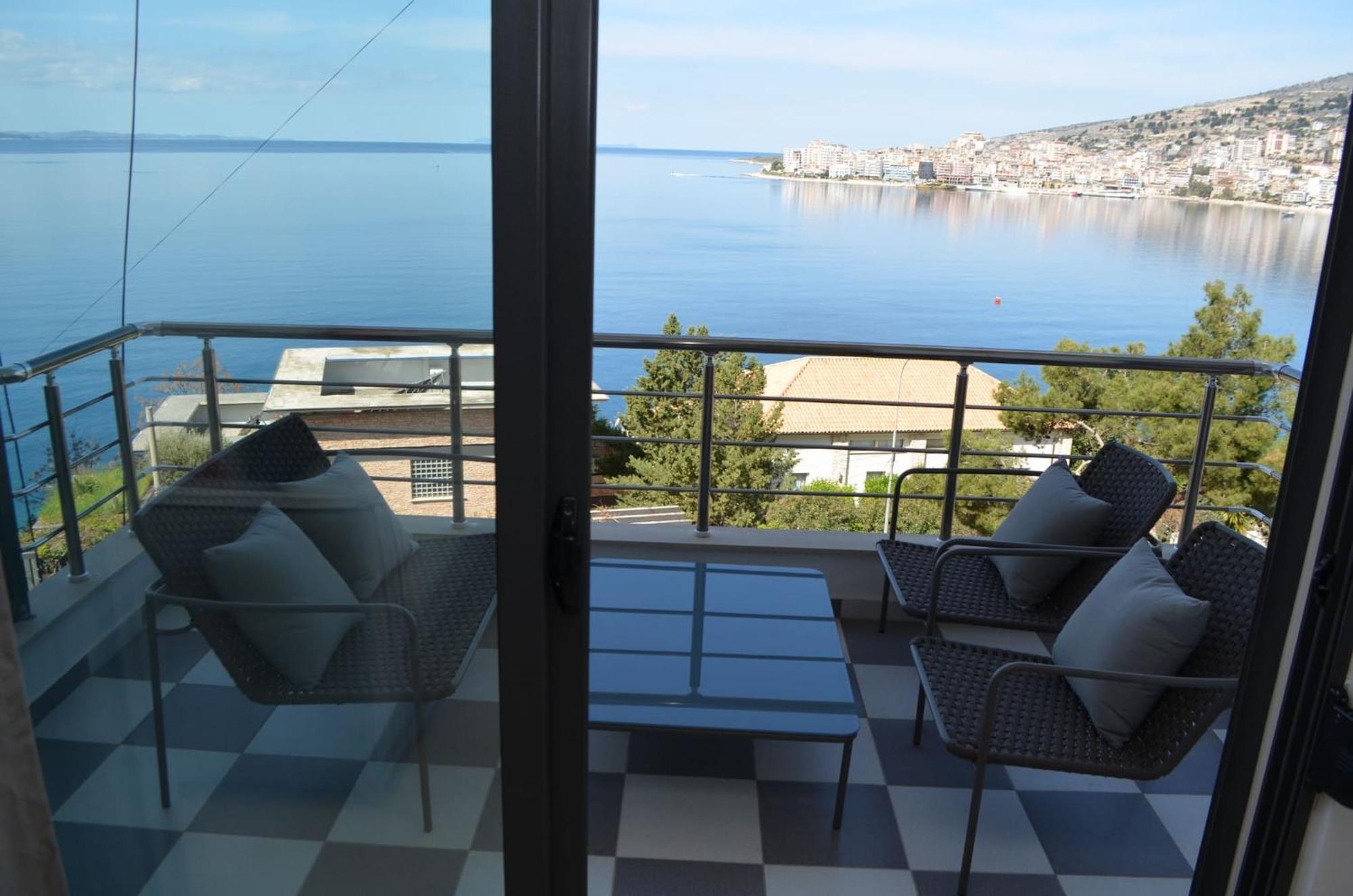 Appartement Sunset Tarraces à Saranda Extérieur photo