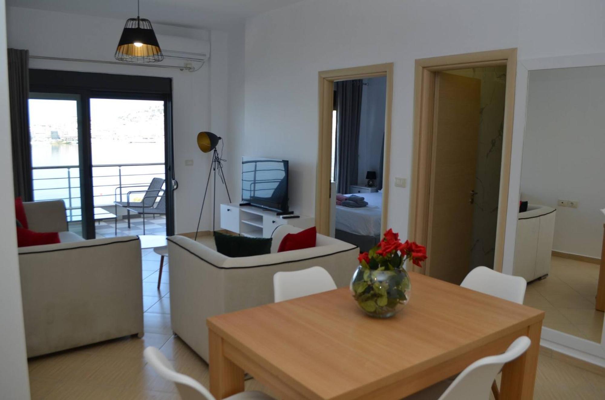 Appartement Sunset Tarraces à Saranda Extérieur photo