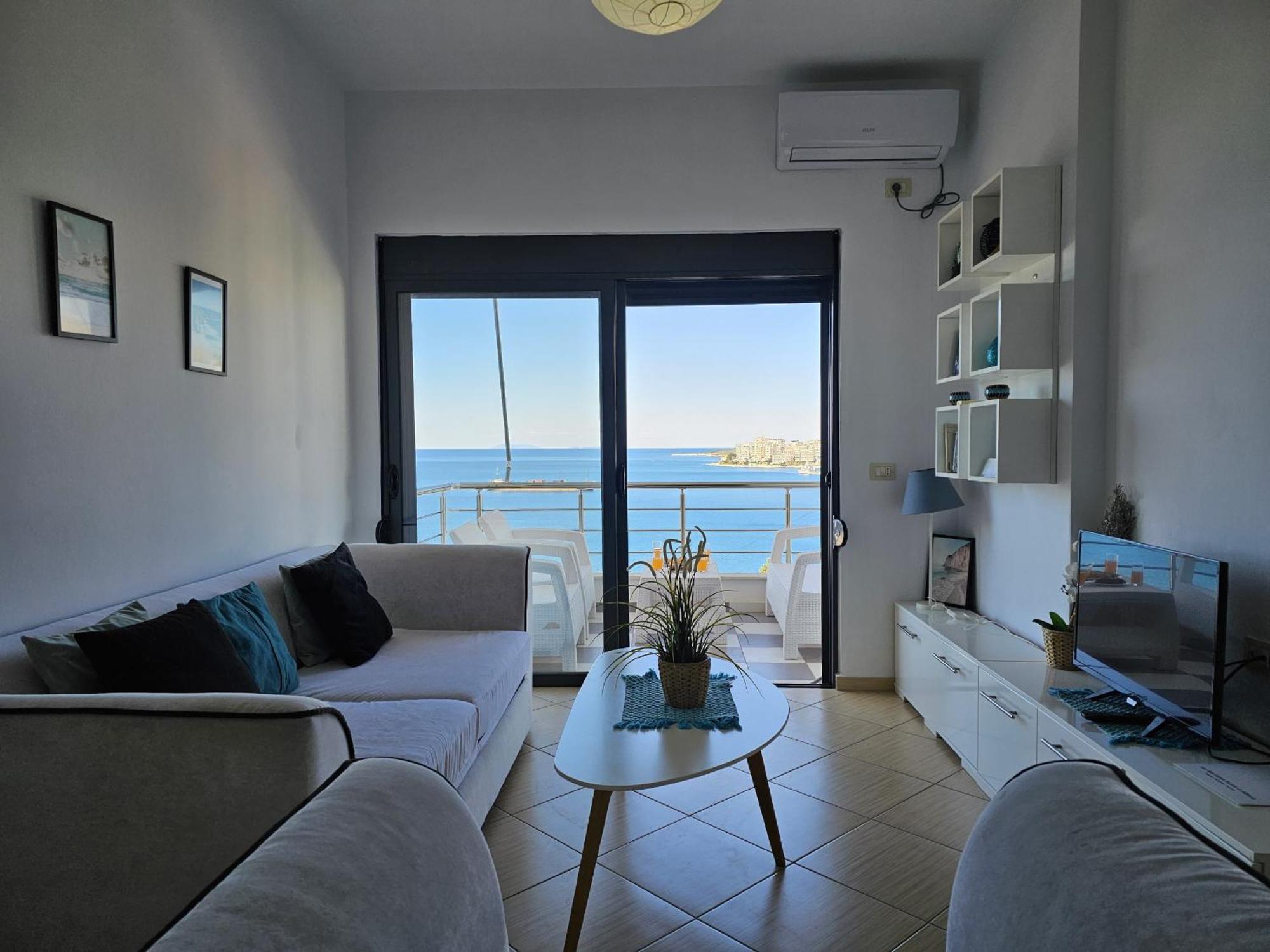 Appartement Sunset Tarraces à Saranda Extérieur photo