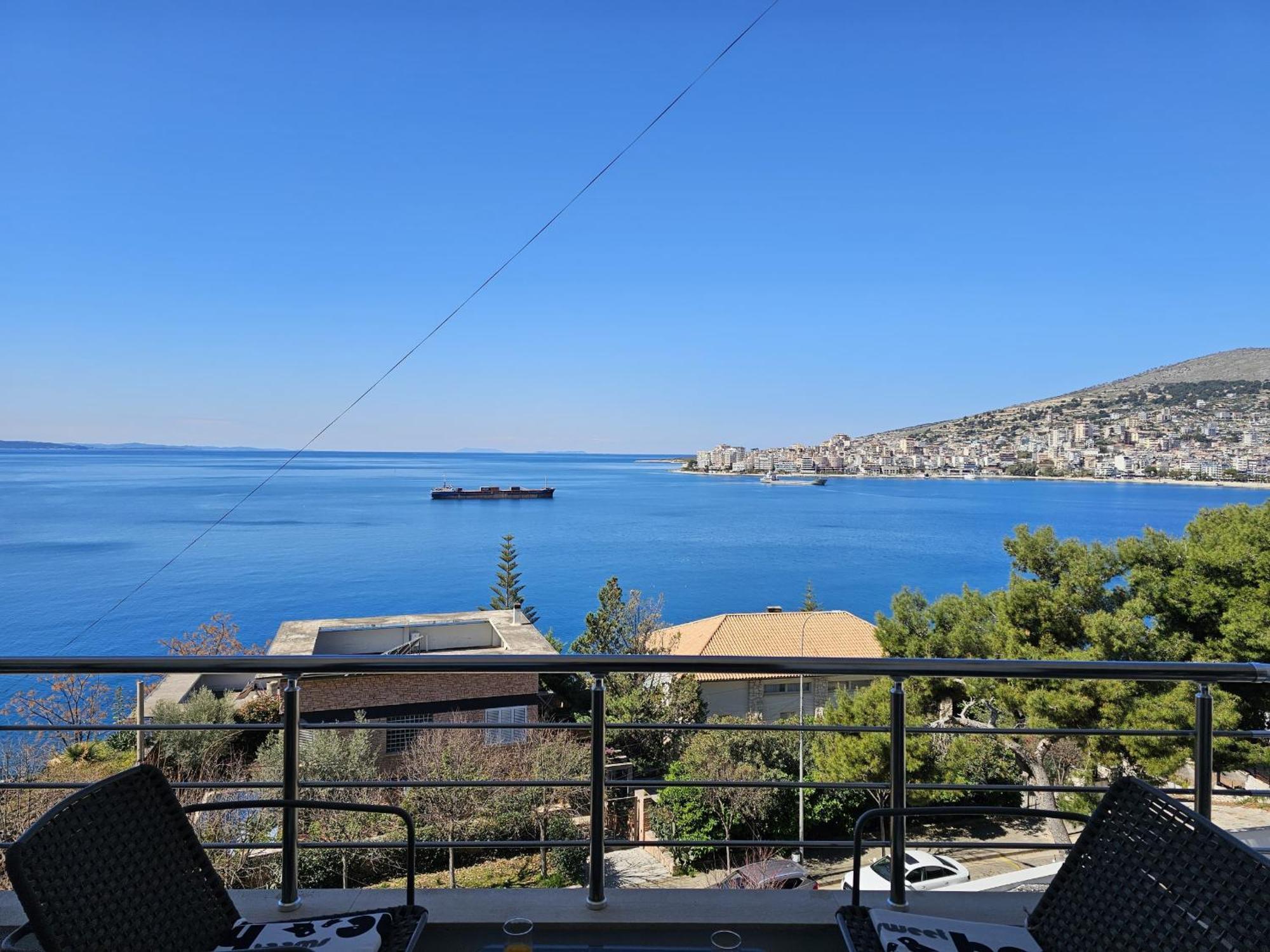 Appartement Sunset Tarraces à Saranda Extérieur photo
