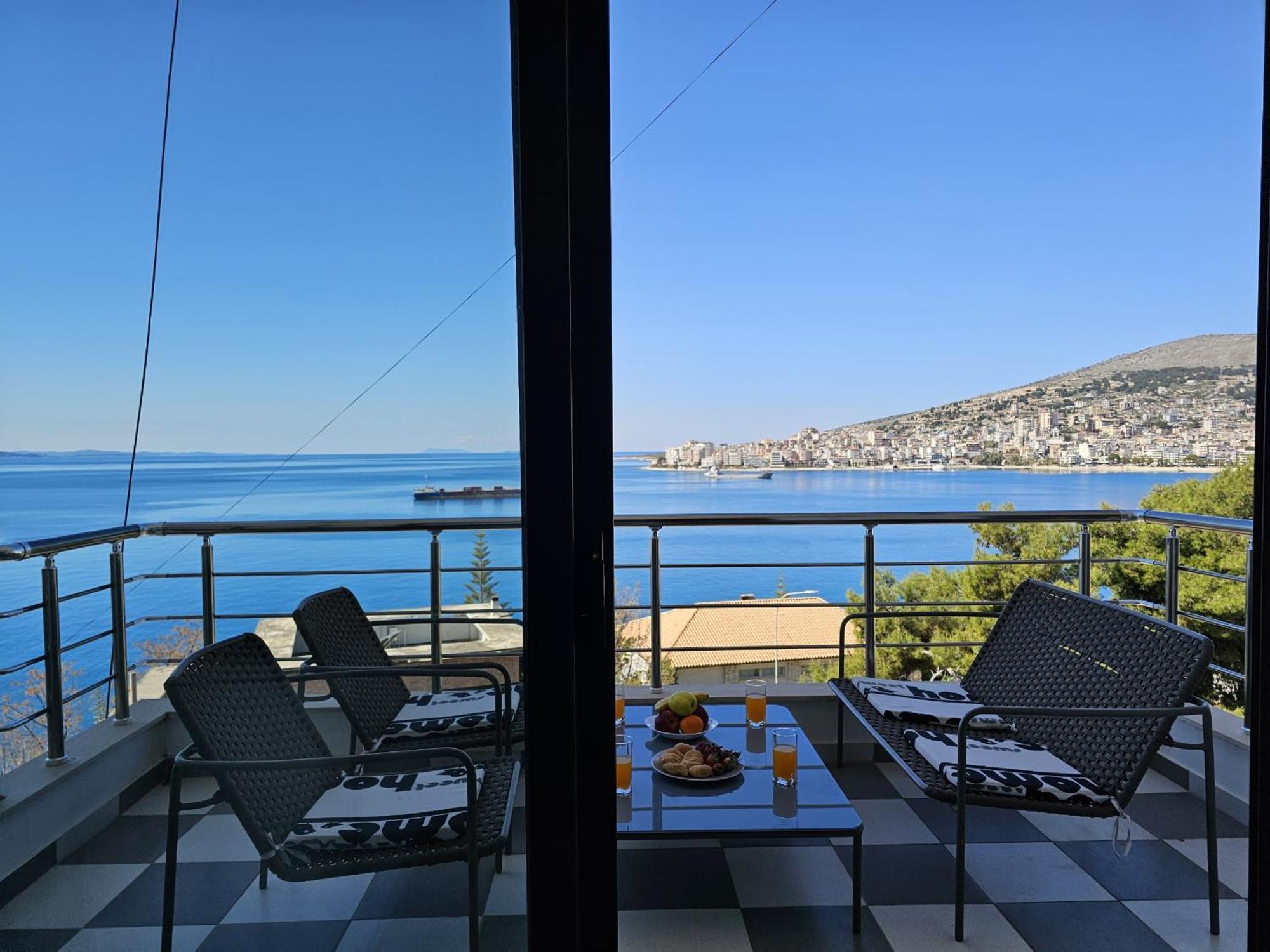 Appartement Sunset Tarraces à Saranda Extérieur photo