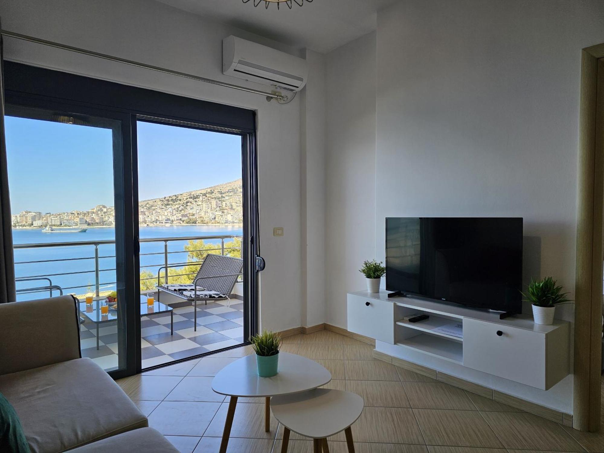 Appartement Sunset Tarraces à Saranda Extérieur photo