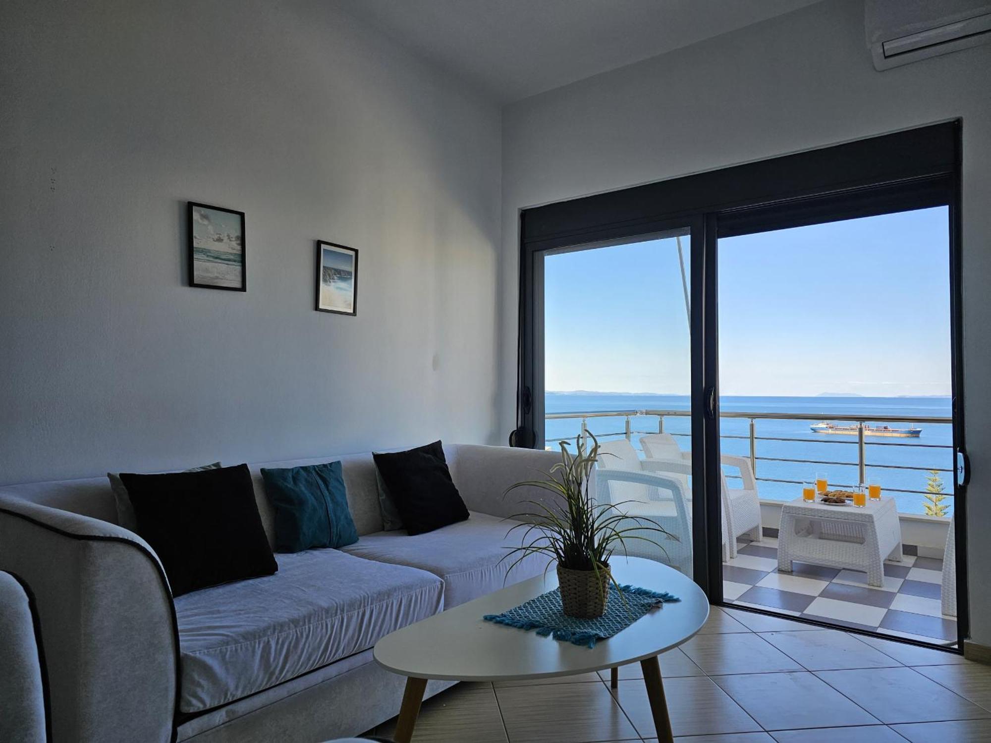 Appartement Sunset Tarraces à Saranda Extérieur photo