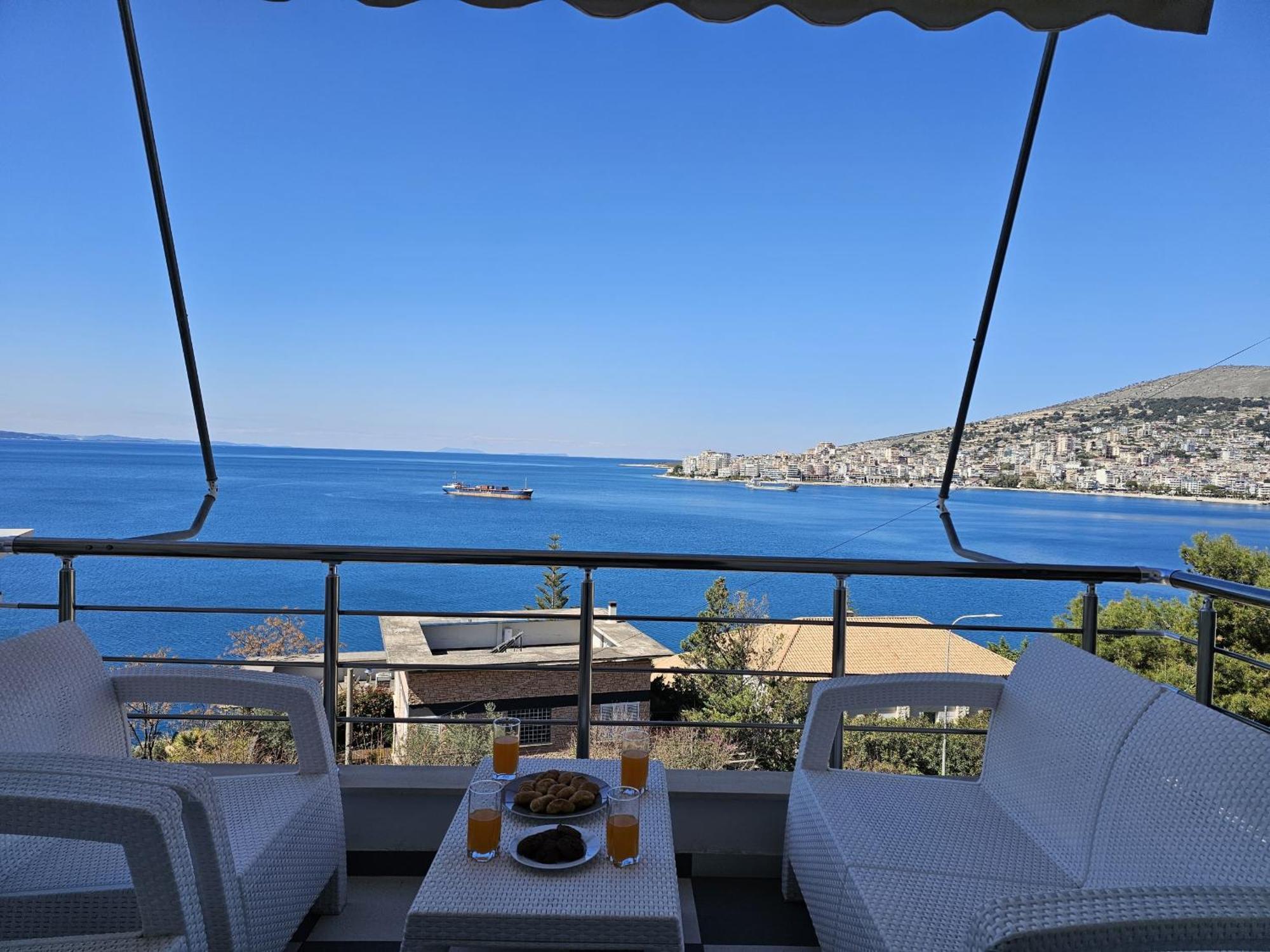 Appartement Sunset Tarraces à Saranda Extérieur photo