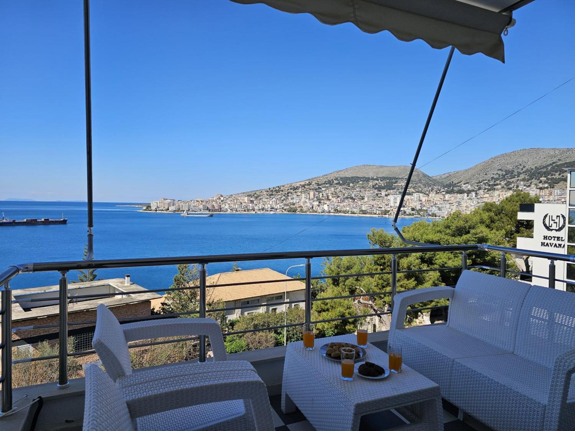 Appartement Sunset Tarraces à Saranda Extérieur photo